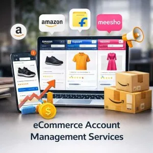 Ecommerce account management services india