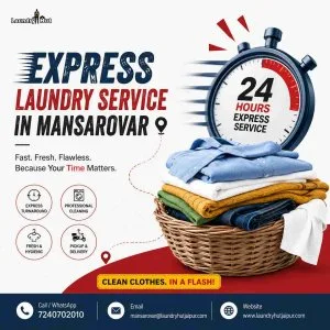 Reliable express laundry service in mansarovar