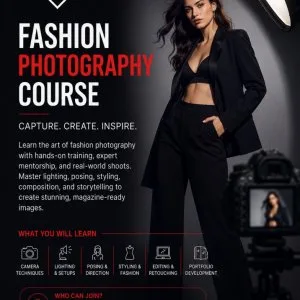 Fashion photography courses in bangalore