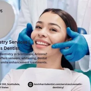 Cosmetic dentistry services kevin harris dentist
