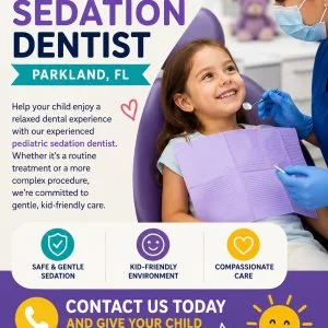 Safe friendly pediatric sedation dentist parkland