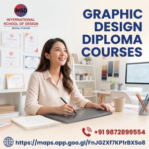 Graphic design diploma courses with practical training