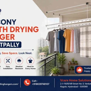 Balcony cloth drying hanger kukatpally spacesaving solutions