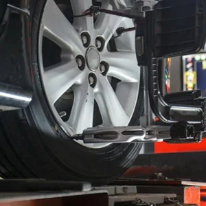 Wheel alignment services at kansasland tire and service