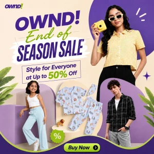 Ownd end of season sale everyone shops everyone slays now