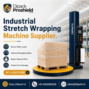 Industrial stretch wrapping machine supplier