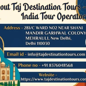 About taj destination tours trusted india tour operator