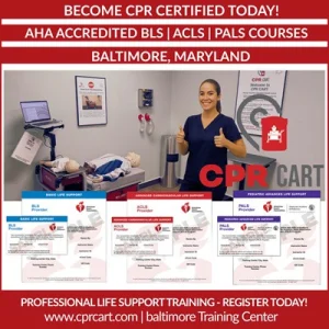 Cpr certification in baltimore md aha bls acls pals