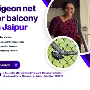 Pigeon net for balcony in jaipur for lasting safety