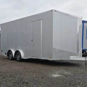 Aluminum redline by cargo mate 820 7000gvw enclosed cargo trail