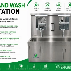 Reliable industrial hand wash stations