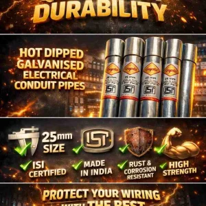 Trusted quality hot dipped galvanised electrical conduit pipes