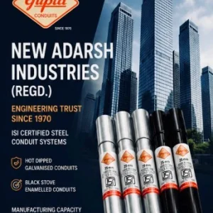 Gupta pipes gi ms conduit pipes brochure