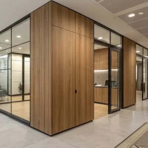 Premium office partition systems praziguss india