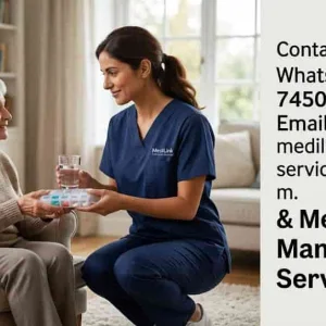 Home medicine assistance for seniors patients elder care