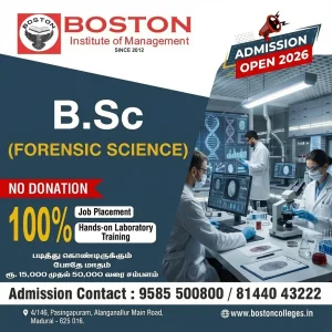 Curious about the science behind solving crimes study at boston