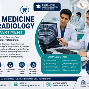 Oral medicine and radiology department