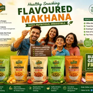 Best flavoured fox nuts snacks for weight loss