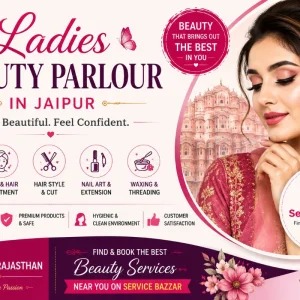 Ladies beauty parlour in jaipur service bazzar