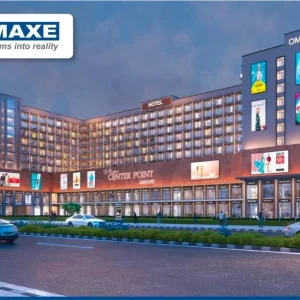 Omaxe centre point amausi lucknow commercial shops near airpor