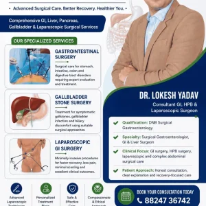 Advanced gastrointestinal liver surgery in jaipur