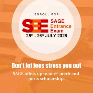 Sage entrance exam see 2026 win up to 100 merit sports sch