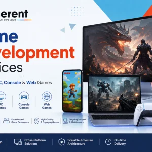 Game development services for mobile pc console web games