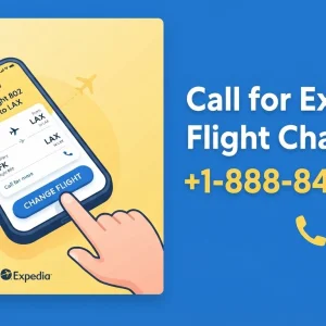 Expedia flight change service