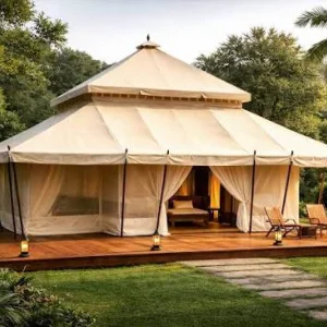 Resort tent manufacturer luxury glamping tents jai mata di h