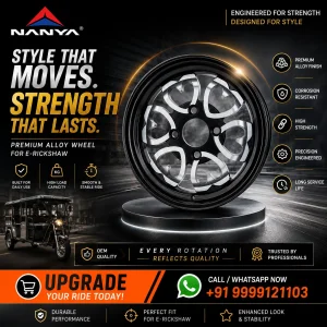 Nanya premium ev alloy wheels