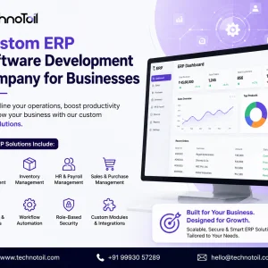 Erp software development company custom erp solutions