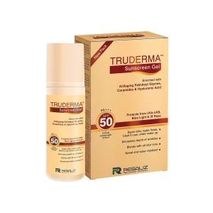 Truderma sunscreen gel spf 50 for broadspectrum sun protection