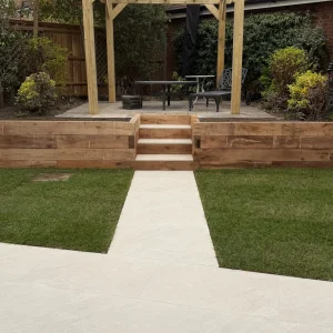 Outdoor living space design for stylish gardens