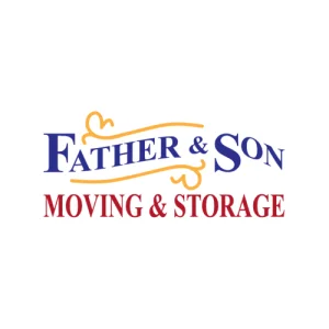 Father son moving storage