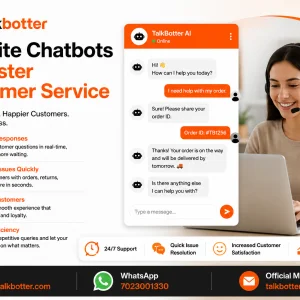 Website chatbots for faster customer service