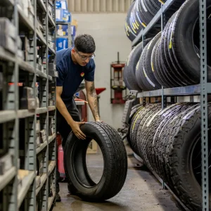 Professional tire rotation for better tire life