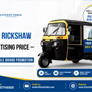 Auto rickshaw advertising price affordable brand promotion