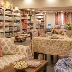 Buy hand block printed home furnishings online soma shop india