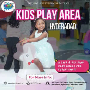 Kids play area hyderabad the kidz land financial district