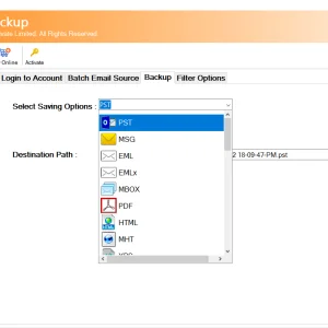 Cubexsoft yahoo mail backup tool