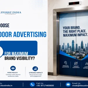 Why choose lift door advertising for maximum brand visibility