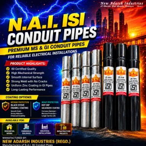 Buy gi ms conduit pipes in bulk nai isi certified