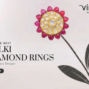 Explore best polki diamond rings shop luxury designs