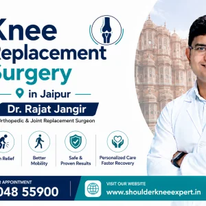 Get knee replacement surgery in jaipur dr rajat jangir