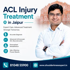 Get acl injury treatment in jaipur dr rajat jangir