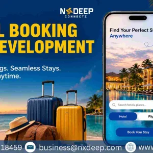 Enterprise hotel booking app development company