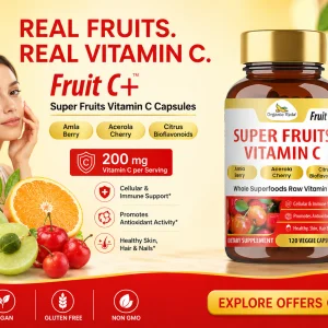 Super fruits vitamin c capsules