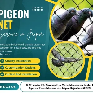 Pigeon net service in jaipur homesafe