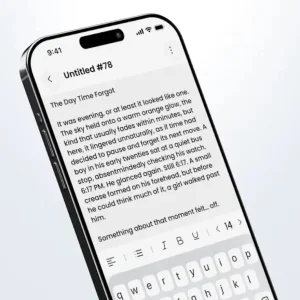 Voice note app with ai speech to text