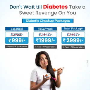 Diabetic checkup package in hyderabad